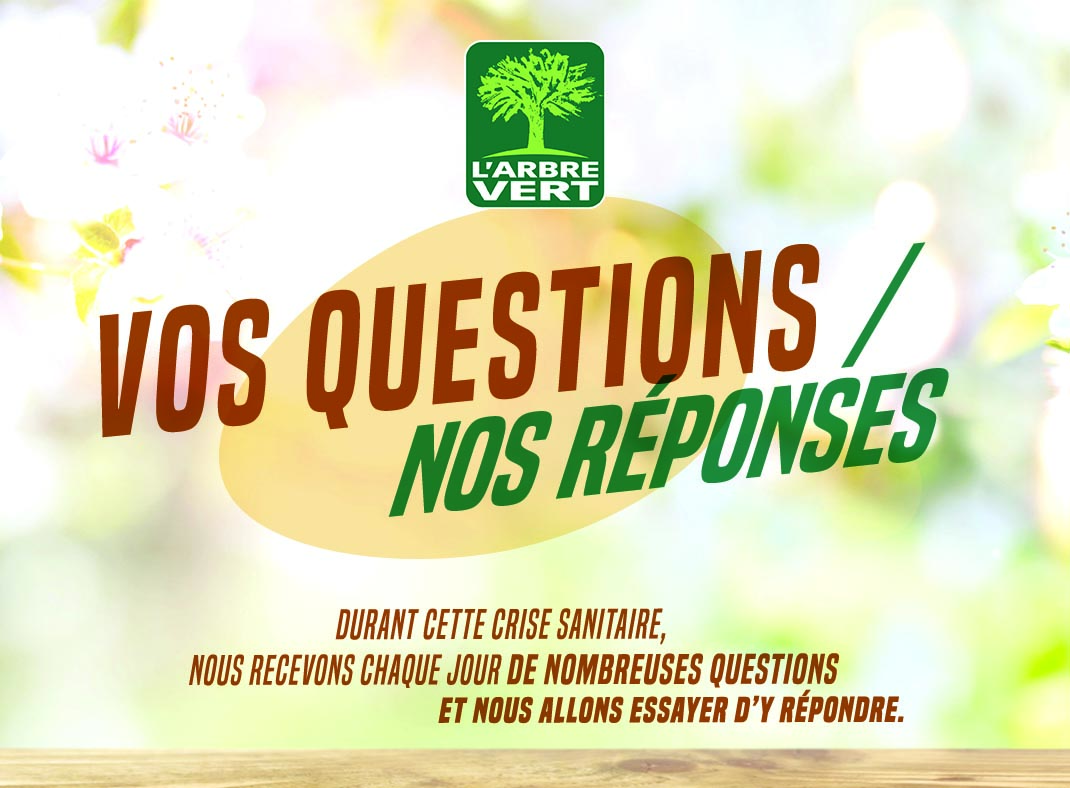 COVID-19 : VOS QUESTIONS NOS REPONSES