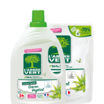 lessive liquide savon végétal et recharge 1.53L