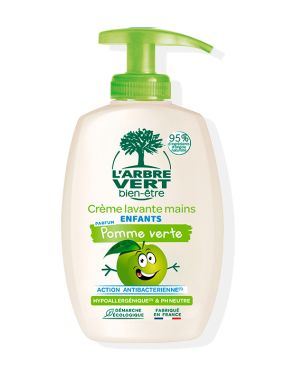 Crème lavante mains - Parfum pomme verte